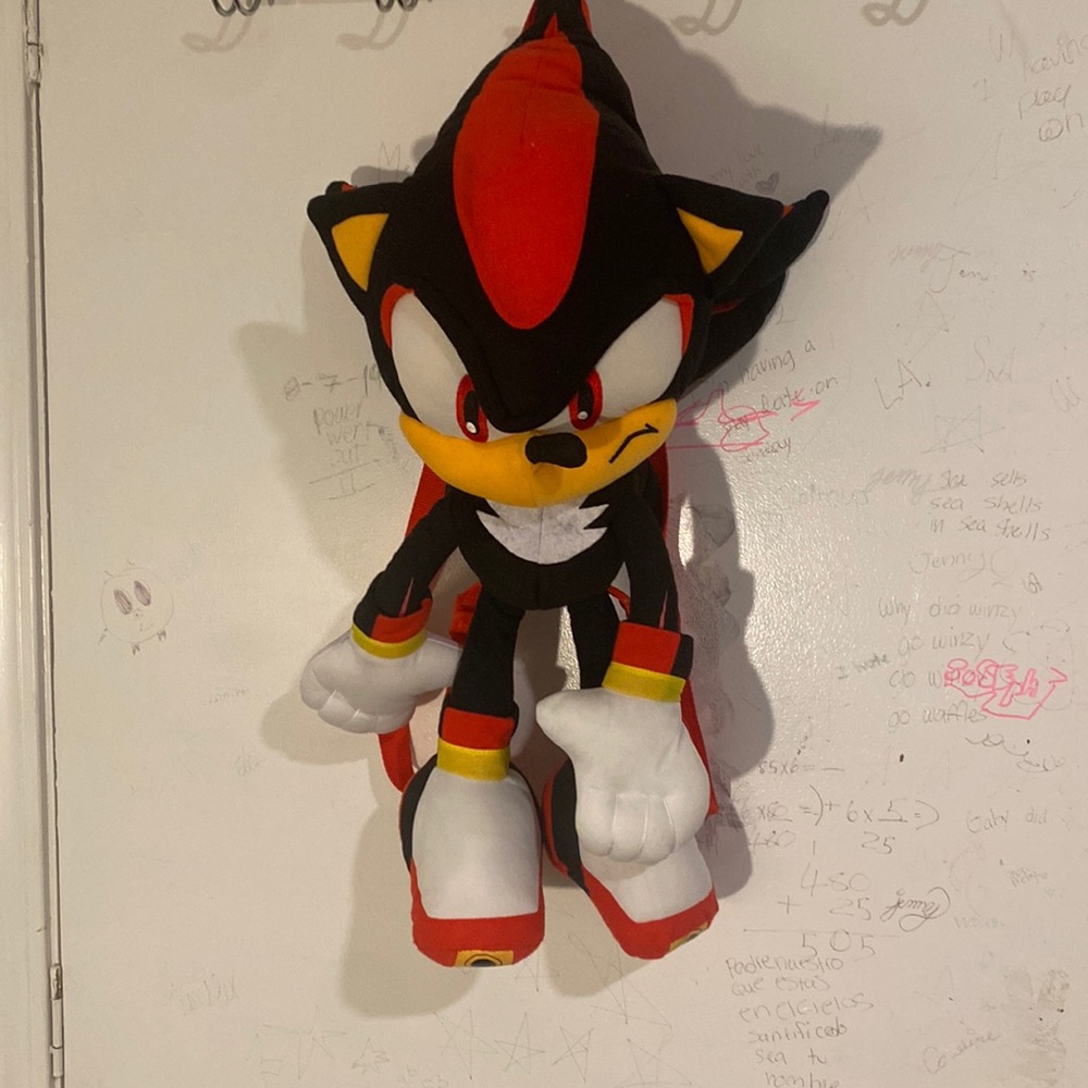 Shadow Plush Backpack